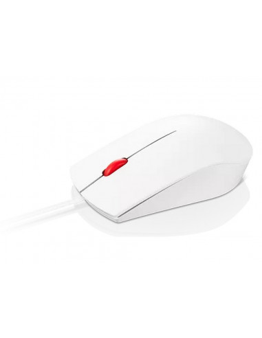 Мышь Lenovo Essential USB, Белый