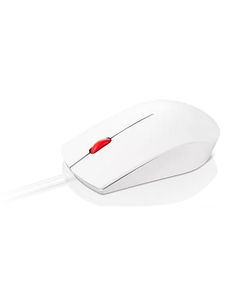 Мышь Lenovo Essential USB, Белый