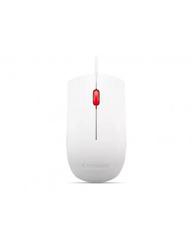 Мышь Lenovo Essential USB, Белый