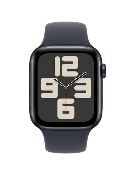Ceas inteligent Apple Watch SE 2, 44mm, Midnight