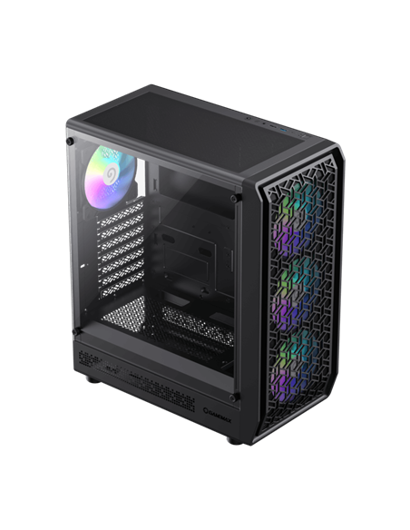 Carcasă PC Gamemax Forge AB, Midi-Tower, Fără PSU, Negru Carcasă PC Gamemax Forge AB, Midi-Tower, Fără PSU, Negru