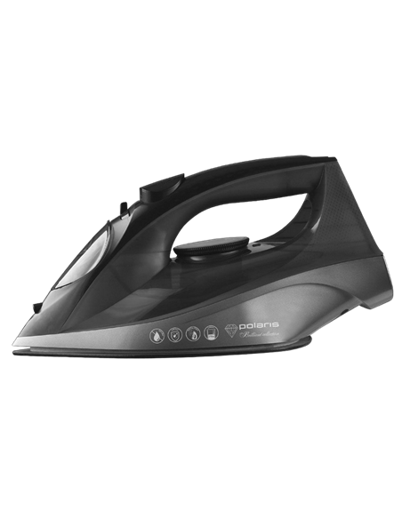 Fier de călcat Polaris PIR 2430K, 2400W, Negru Fier de călcat Polaris PIR 2430K, 2400W, Negru
