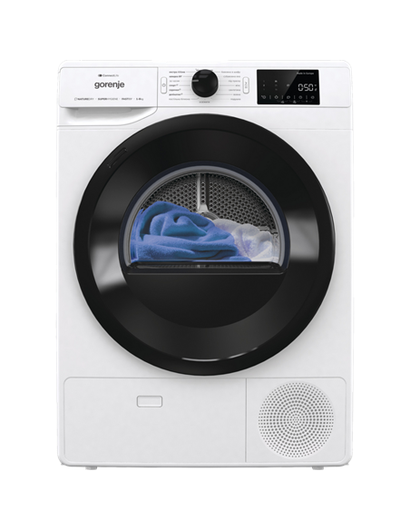 Сушильная машина Gorenje DPNE83GNLWIFI/UA, 8кг, Белый