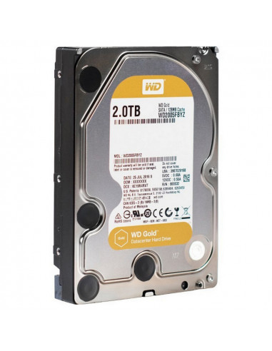 Жесткий диск Western Digital WD Gold, 3.5", 2 ТБ <WD2005FBYZ>