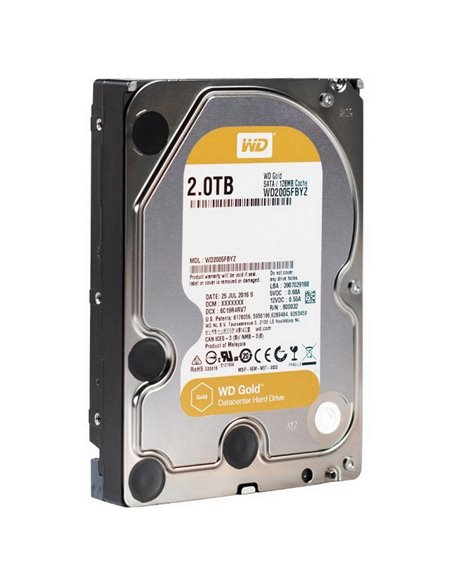Unitate HDD Western Digital WD Gold, 3.5", 2 TB WD2005FBYZ
