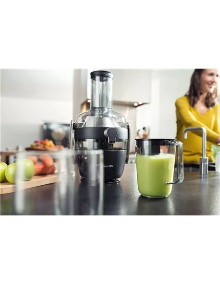 Storcător de fructe și legume PHILIPS HR1919/70, Negru