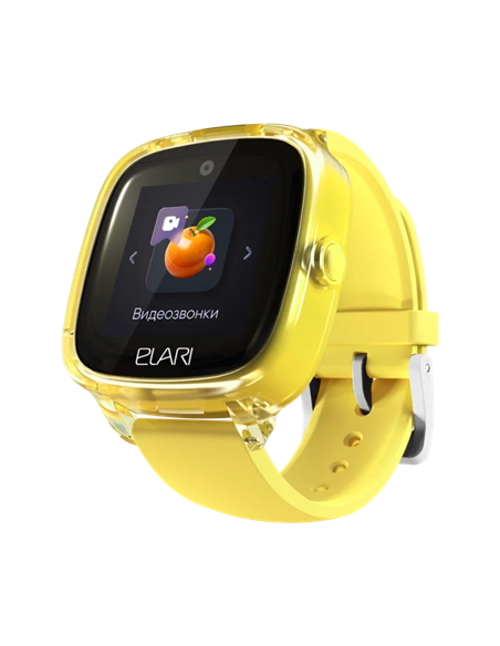 Ceas pentru copii Elari KidPhone Fresh 4G, 35mm, Galben