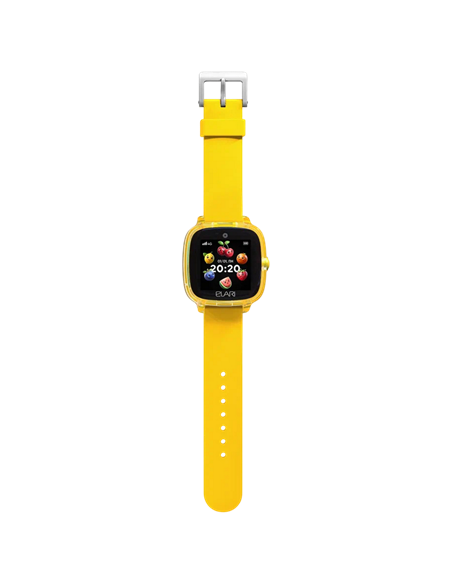 Детские часы Elari KidPhone Fresh 4G, 35мм, Жёлтый