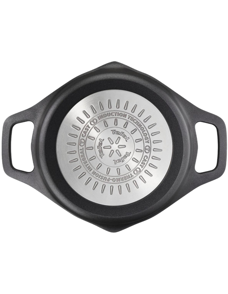 Кастрюля Tefal E2494444, 2,8л, 20см, Чёрный