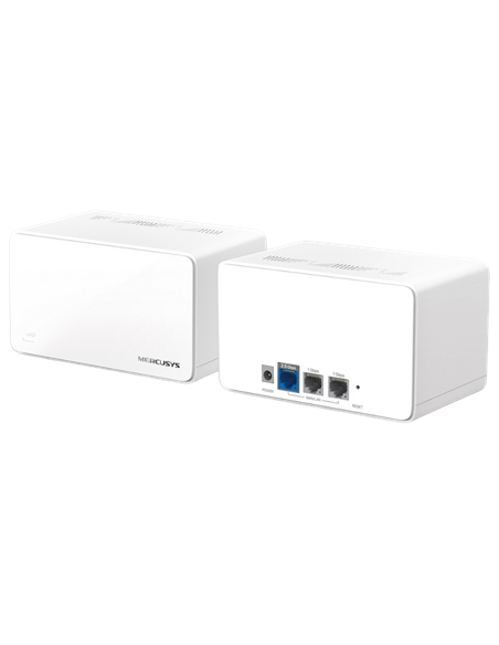 Домашняя Mesh Wi-Fi система MERCUSYS Halo H90X(2-pack), Wi-Fi, Белый