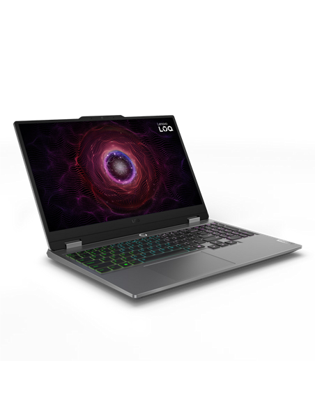 Laptop Gaming 15,6" Lenovo LOQ 15ARP9, Luna Grey, AMD Ryzen 7 7435HS, 24GB/1024GB, Fără SO