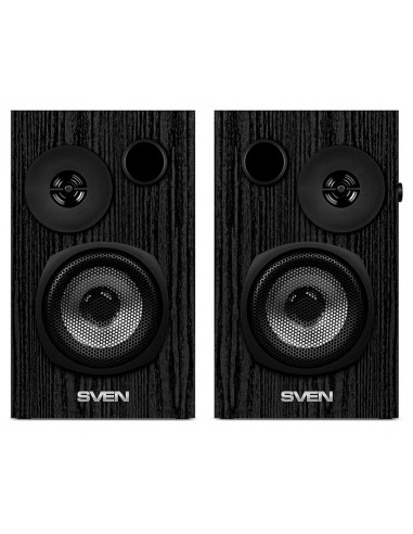 Компьютерные колонки 2.0 SVEN SPS-580, Чёрный