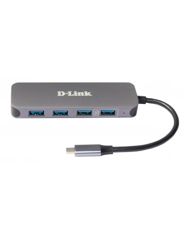 Adaptor Hub D-Link DUB-2340, Gri