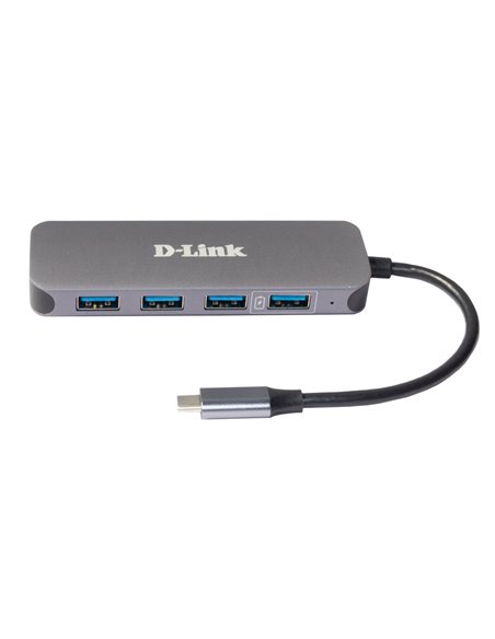 Adaptor Hub D-Link DUB-2340, Gri