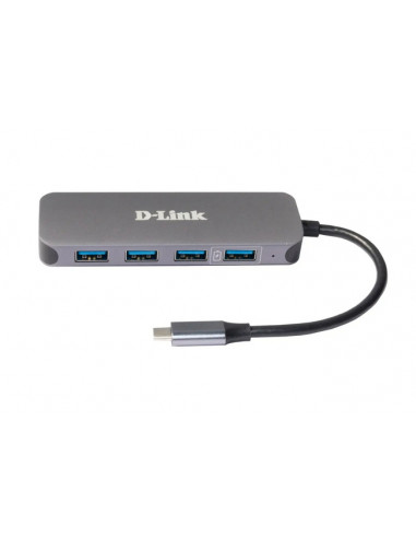 Adaptor Hub D-Link DUB-2340, Gri