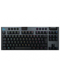 Tastatură Logitech G915 TKL, Fără fir, Carbon