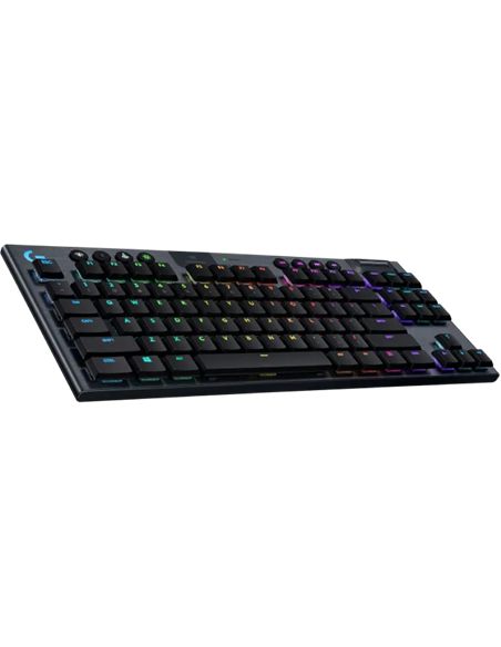 Tastatură Logitech G915 TKL, Fără fir, Carbon