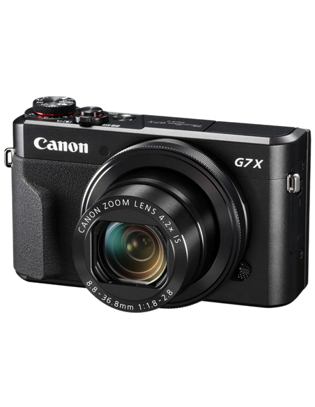 Компактный фотоаппарат Canon PowerShot G7 X Mark II + Additional Battery, Черный