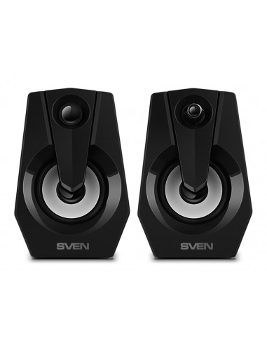 Компьютерные колонки 2.0 SVEN "370", Чёрный