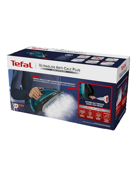 Fier de călcat Tefal FV6832E0, 2800W, Albastru