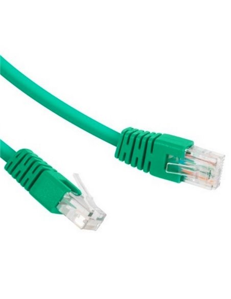 Patch cord Cablexpert PP12-5M/G, CAT5e UTP, 5m, Verde
