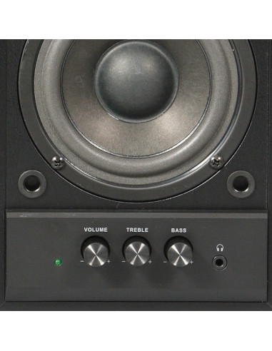 Компьютерные колонки 2.0 SVEN SPS-702, Чёрный