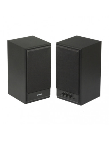 Компьютерные колонки 2.0 SVEN SPS-702, Чёрный