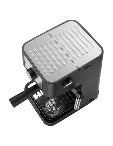 Кофеварка рожковая DeLonghi EC260BK, 1100Вт, Чёрный