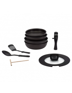 Набор посуды Polaris EasyKeep-9D, Коричневый