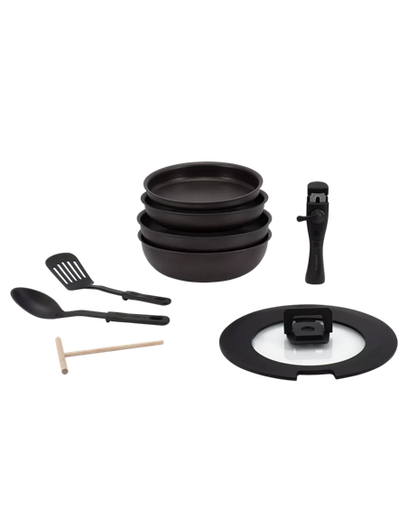 Set de vase Polaris EasyKeep-9D, Cafeniu