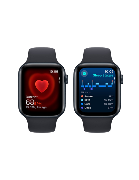Ceas inteligent Apple Watch SE (2nd gen), 40mm, Midnight Ceas inteligent Apple Watch SE (2nd gen), 40mm, Midnight