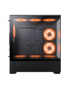 Carcasă PC Gamemax VISTA, Midi-Tower, Fără PSU, Negru 2