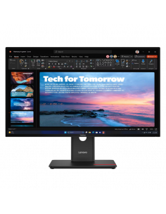 27" Monitor Lenovo T27QD-40, IPS 2560x1440 WQHD, Eclipse Black