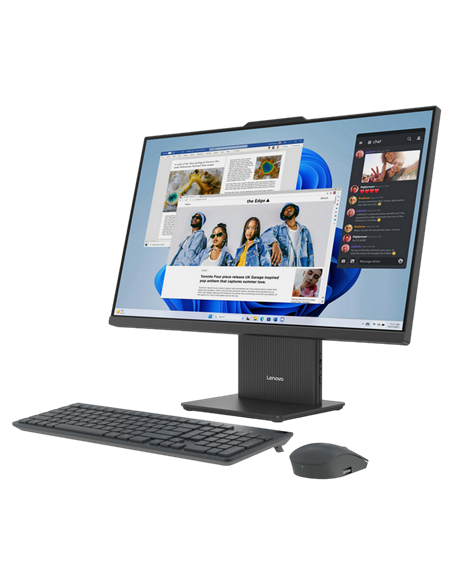 Моноблок Lenovo IdeaCentre AIO 27IRH9, 27", Intel Core i7-13620H, 16Гб/1024Гб, Без ОС, Luna Grey