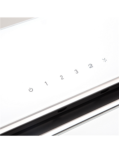 Hota Înclinată Elica STRIPE WH/A/60/LX, Oțel inoxidabil