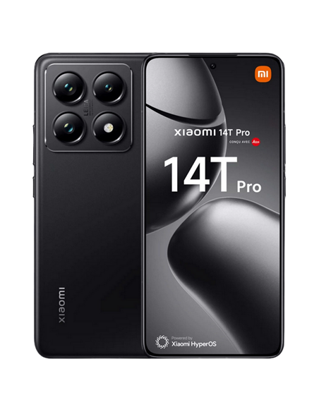 Smartphone Xiaomi 14T Pro, 12GB/256GB, Titan Black
