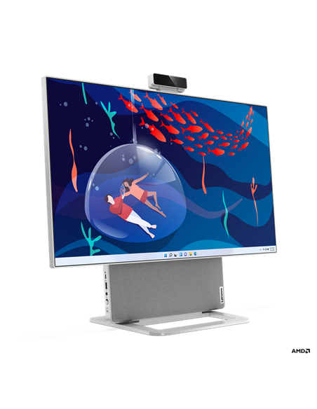 Computer All-in-One Lenovo Yoga 7 27APH8, 27", AMD Ryzen 7 7840HS, 32GB/1024GB, Windows 11 Home SL, Cloud Grey
