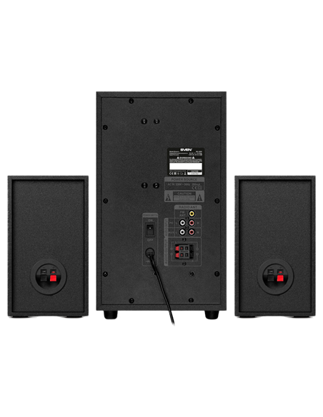 Компьютерные колонки 2.1 SVEN MS-2250, Чёрный
