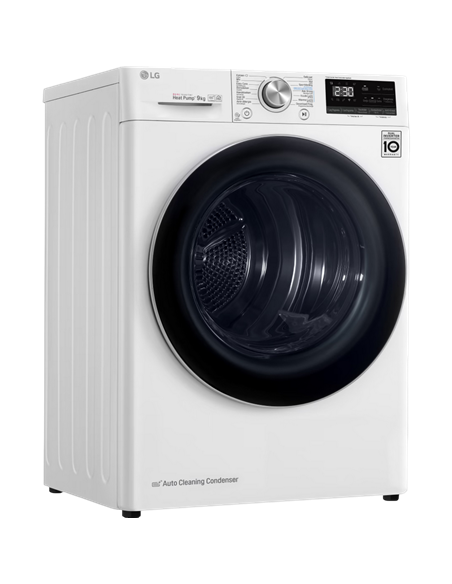 Сушильная машина LG RH80V9AV3N, 8кг, Белый