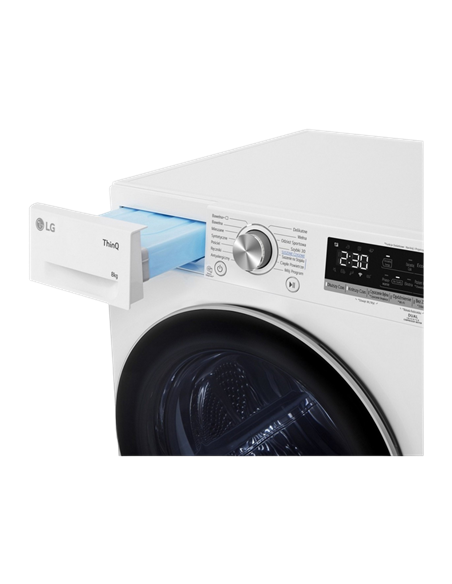 Сушильная машина LG RH80V9AV3N, 8кг, Белый