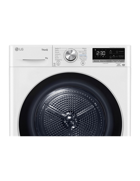 Сушильная машина LG RH80V9AV3N, 8кг, Белый