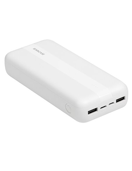 Acumulator extern RivaCase VA2081, 20000mAh, Alb