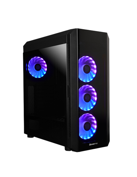 Carcasă PC Chieftec SCORPION III, Midi-Tower, ATX, Negru