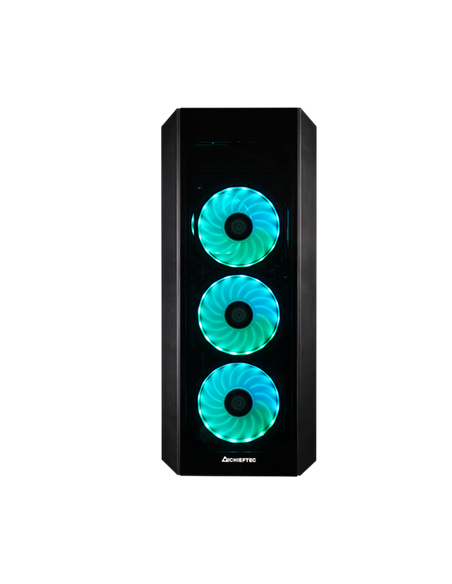 Carcasă PC Chieftec SCORPION III, Midi-Tower, ATX, Negru