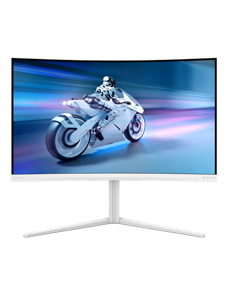 31,5" Monitor Gaming Philips 32M2C5501, VA 2560x1440 WQHD, Alb