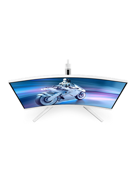 31,5" Monitor Gaming Philips 32M2C5501, VA 2560x1440 WQHD, Alb