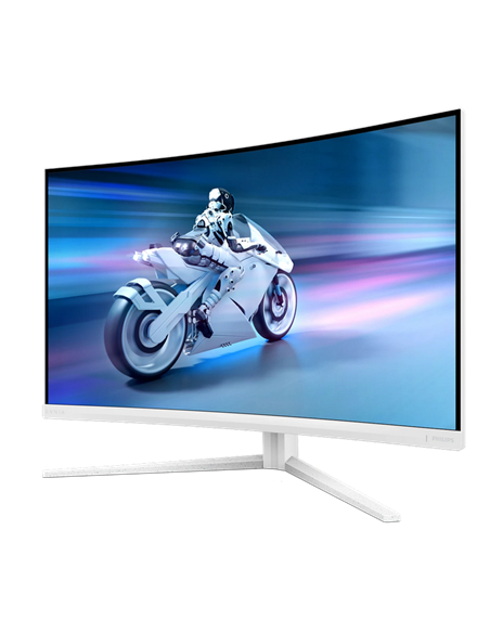 31,5" Monitor Gaming Philips 32M2C5501, VA 2560x1440 WQHD, Alb