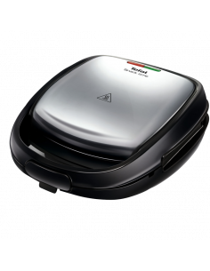 Aparat pentru sandwich multifunctional Tefal SW341D12, Argintiu | Negru