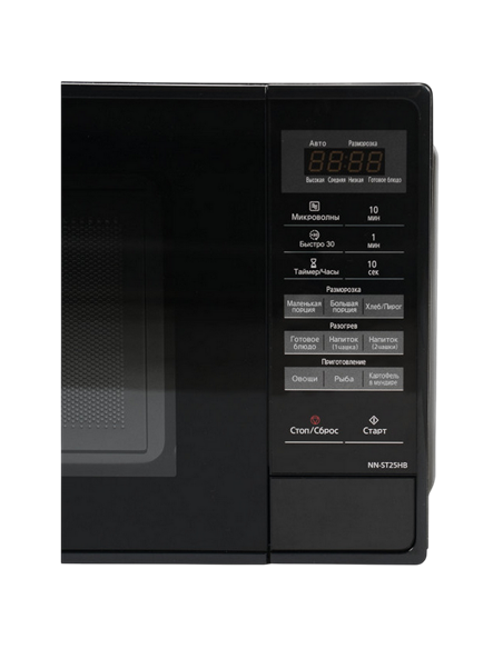 Микроволновая печь Panasonic NN-ST25HBZUE, Чёрный