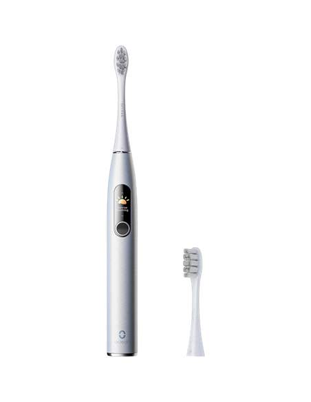 Электрическая звуковая зубная щетка Oclean X Pro Digital, Серебристый